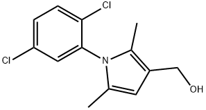 1-(2,5-dichlorophenyl)-2,5-dimethyl-1h-pyrrole-3-methanol Structure