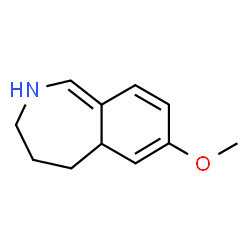 2H-2-Benzazepine,3,4,5,5a-tetrahydro-7-methoxy-(9CI) structure