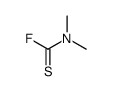 N,N-dimethylcarbamothioyl fluoride结构式