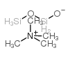 tetramethylammonium siloxanolate structure