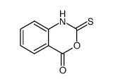 2-thioxo-1,2-dihydro-4H-benzo[d][1,3]oxazin-4-one结构式