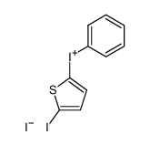 5-Iodo-2-(phenyliodonium)thiophene iodide Structure