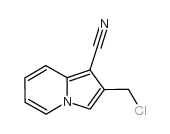 2-(chloromethyl)indolizine-1-carbonitrile Structure