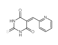 4,6(1H,5H)-Pyrimidinedione,dihydro-5-(2-pyridinylmethylene)-2-thioxo- picture