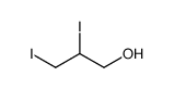 2,3-diiodopropan-1-ol结构式