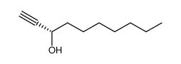 (-)-(S)-dec-1-yn-3-ol Structure