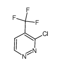 3-chloro-4-(trifluoromethyl)pyridazine structure