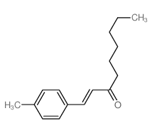 1-Nonen-3-one,1-(4-methylphenyl)-, (E)- (9CI)结构式