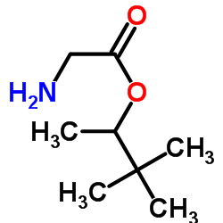 Glycine, 1,2,2-trimethylpropyl ester (9CI) Structure