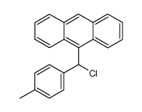 (9-anthryl)-p-methylbenzyl chloride Structure