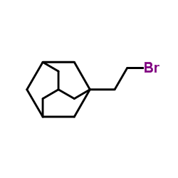 1-(2-bromoethyl)adamantane structure