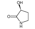(S)-(-)-3-Hydroxy-2-pyrrolidone structure