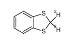 2,2-dideuterio-1,3-benzodithiole结构式