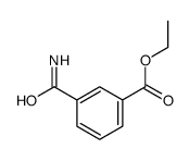 Benzoic acid, 3-(aminocarbonyl)-, ethyl ester Structure