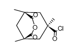 5-(chloroformyl)-cis,cis-1,3,5-trimethylcyclohexane-1,3-dicarboxylic anhydride Structure