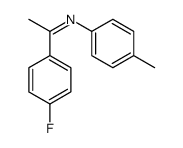 Benzenamine, N-[1-(4-fluorophenyl)ethylidene]-4-methyl- (9CI)结构式