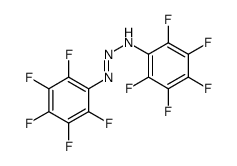 2,3,4,5,6-pentafluoro-N-[(2,3,4,5,6-pentafluorophenyl)diazenyl]aniline结构式