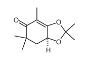 (S)-2,2,4,6,6-PENTAMETHYL-7,7A-DIHYDROBENZO[D][1,3]DIOXOL-5(6H)-ONE picture