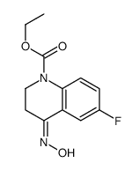 ethyl 6-fluoro-4-hydroxyimino-2,3-dihydroquinoline-1-carboxylate Structure