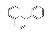 Benzene, 1-methyl-2-(1-phenyl-2-propenyl)- (9CI) structure