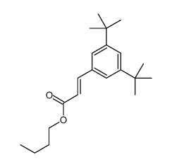 butyl 3-(3,5-ditert-butylphenyl)prop-2-enoate Structure