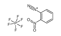 2-nitrobenzenediazonium[PF6]结构式