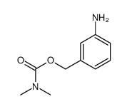 (3-aminophenyl)methyl N,N-dimethylcarbamate结构式