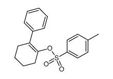 3,4,5,6-tetrahydro-[1,1'-biphenyl]-2-yl 4-methylbenzenesulfonate结构式