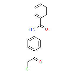 N-[4-(2-CHLOROACETYL)PHENYL]BENZAMIDE Structure