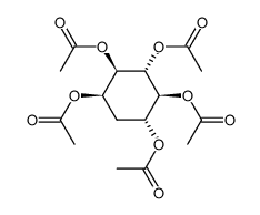 (+)-vibo-quercitol pentaacetate结构式