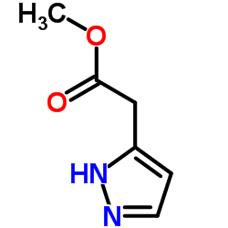 methyl 2-(1H-pyrazol-3-yl)acetate Structure