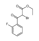 Ethyl 2-bromo-3-(2-fluorophenyl)-3-oxopropanoate Structure