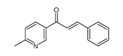 6-Methyl-3-pyridyl styrylketone Structure