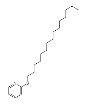 2-pentadecylsulfanylpyridine结构式