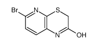 6-bromo-1H-pyrido[2,3-b][1,4]thiazin-2-one结构式