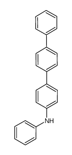 4-苯氨基-1,1':4',1''-三联苯结构式