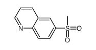 6-methylsulfonylquinoline结构式