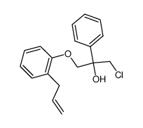 1-(2-allylphenoxy)-3-chloro-2-phenylpropan-2-ol Structure