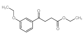Ethyl 4-(3-ethoxyphenyl)-4-oxobutanoate结构式