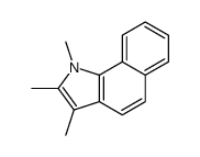 1,2,3-trimethylbenzo[g]indole Structure