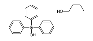 butan-1-ol,hydroxy(triphenyl)silane结构式
