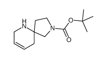 tert-butyl 2,6-diazaspiro[4.5]dec-8-ene-2-carboxylate结构式