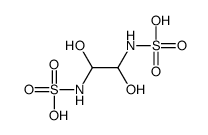 [1,2-dihydroxy-2-(sulfoamino)ethyl]sulfamic acid Structure