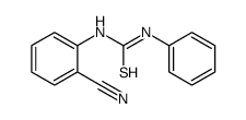 1-(2-cyanophenyl)-3-phenylthiourea Structure