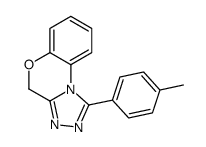 1-(4-methylphenyl)-4H-[1,2,4]triazolo[3,4-c][1,4]benzoxazine结构式