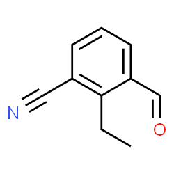 Benzonitrile, 2-ethyl-3-formyl- (9CI) structure