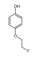 4-(2-fluoroethoxy)phenol结构式