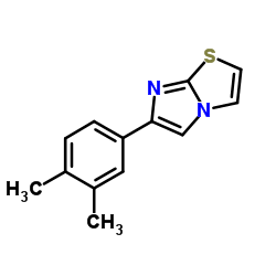 6-(3,4-Dimethylphenyl)imidazo[2,1-b][1,3]thiazole结构式