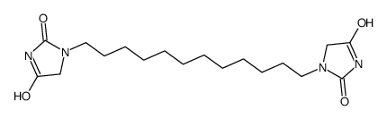 1,1'-(dodecane-1,12-diyl)bisimidazolidine-2,4-dione structure
