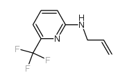 N-prop-2-enyl-6-(trifluoromethyl)pyridin-2-amine Structure